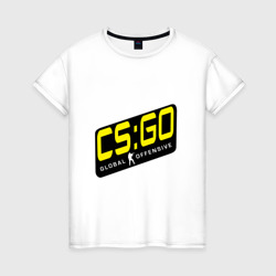 Женская футболка хлопок CS:GO Новая эра