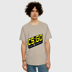 Мужская футболка хлопок Oversize CS:GO Новая эра - фото 2