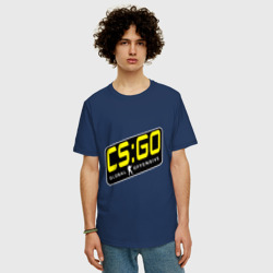 Мужская футболка хлопок Oversize CS:GO Новая эра - фото 2