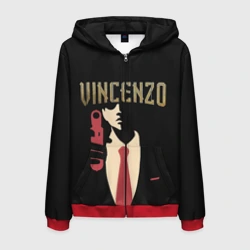 Мужская толстовка 3D на молнии Винченцо