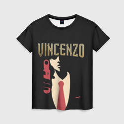 Женская футболка 3D Винченцо