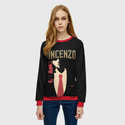 Женский свитшот 3D Винченцо - фото 2