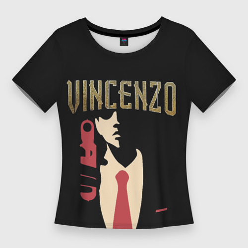 Женская футболка 3D Slim Винченцо