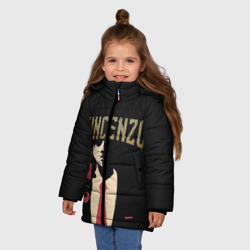 Зимняя куртка для девочек 3D Винченцо - фото 2