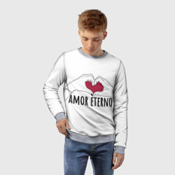 Детский свитшот 3D Влюбленные навека - фото 2