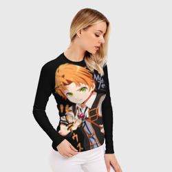 Женский рашгард 3D Реинкарнация безработного - Рудеус Грейрат - фото 2