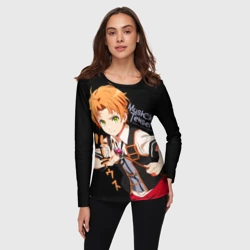 Женский лонгслив 3D Реинкарнация безработного - Рудеус Грейрат - фото 2