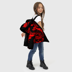 Куртка с принтом Аниме Токийские мстители: Красный дракон для любого человека, вид спереди №4. Цвет основы: черный