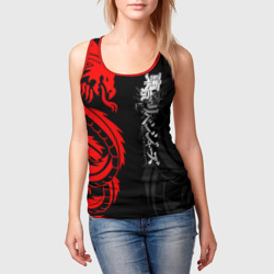 Женская майка 3D Аниме Токийские мстители: Красный дракон - фото 2
