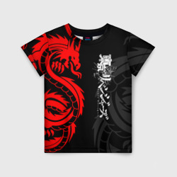 Детская футболка 3D Аниме Токийские мстители: Красный дракон