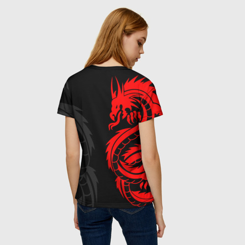 Женская футболка 3D Аниме Токийские мстители: Красный дракон, цвет 3D печать - фото 4