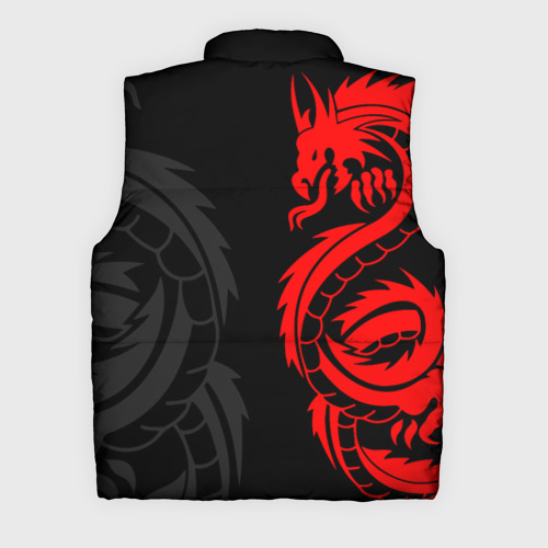 Мужской жилет утепленный 3D Аниме Токийские мстители: Красный дракон, цвет черный - фото 2