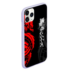 Чехол для iPhone 11 Pro матовый Аниме Токийские мстители: Красный дракон - фото 2