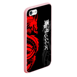 Чехол для iPhone 5/5S матовый Аниме Токийские мстители: Красный дракон - фото 2