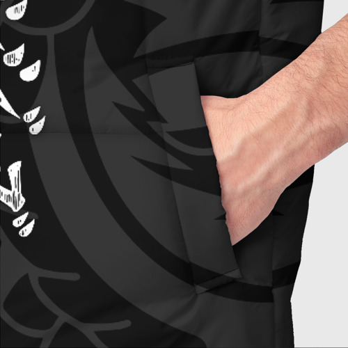 Мужской жилет утепленный 3D Аниме Токийские мстители: Красный дракон, цвет черный - фото 6
