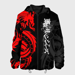 Аниме Токийские мстители: Красный дракон – Мужская куртка 3D с принтом купить со скидкой в -10%