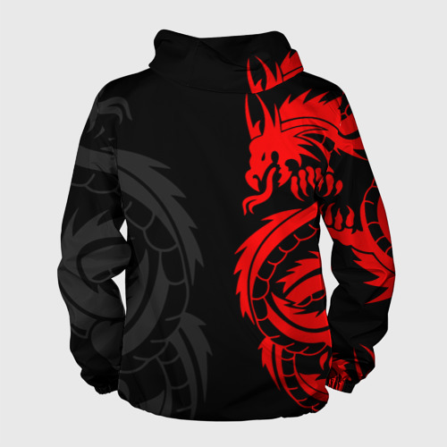 Мужская ветровка 3D Аниме Токийские мстители: Красный дракон, цвет черный - фото 2