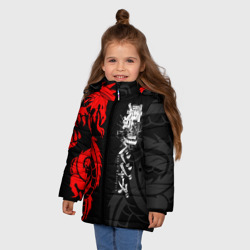 Зимняя куртка для девочек 3D Аниме Токийские мстители: Красный дракон - фото 2