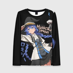 Женский лонгслив 3D Реинкарнация безработного - Рокси Мигурдия