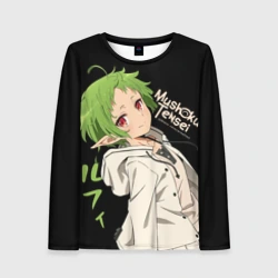 Женский лонгслив 3D Реинкарнация безработного - Сильфи