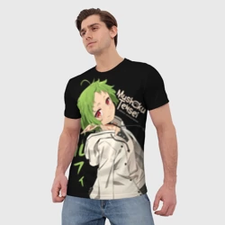 Мужская футболка 3D Реинкарнация безработного - Сильфи - фото 2