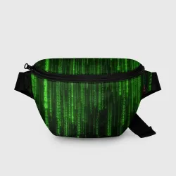 Поясная сумка 3D Матрица двоичный код