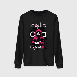 Женский свитшот хлопок Squid game guard killer