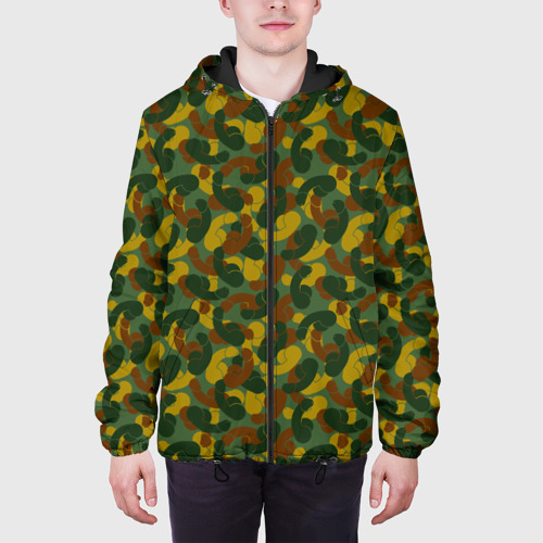 Мужская куртка 3D Бесстыдник камуфляж, цвет 3D печать - фото 4