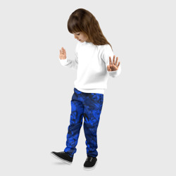 Детские брюки 3D Sonic blue pattern синий ёж - фото 2