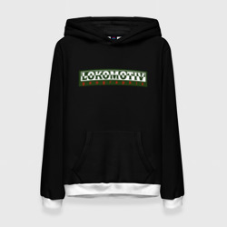 Женская толстовка 3D Lokomotiv logo black style