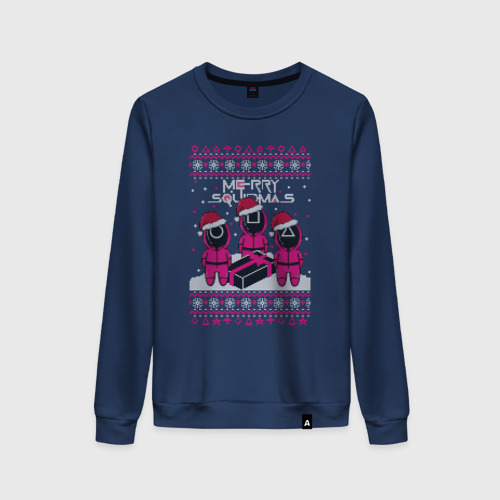 Женский свитшот хлопок  Sweater Squidmas