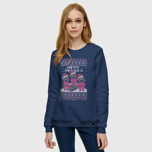 Женский свитшот хлопок  Sweater Squidmas - фото 3