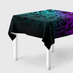 Скатерть 3D Неоновое граффити neon