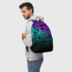 Рюкзак 3D Неоновое граффити neon - фото 2