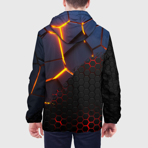 Мужская куртка 3D 3D разлом и стальная броня популярные текстуры, цвет 3D печать - фото 5