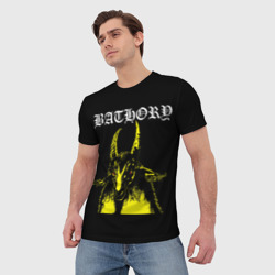 Мужская футболка 3D Bathory - фото 2