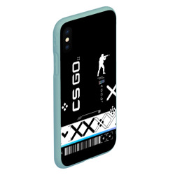 Чехол для iPhone XS Max матовый Поток информации СS:GO - фото 2