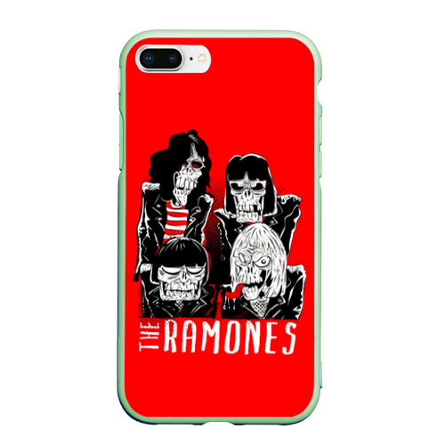 Чехол для iPhone 7Plus/8 Plus матовый Deadmones, цвет салатовый