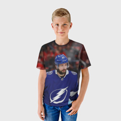 Детская футболка 3D Никита Кучеров, НХЛ - фото 2