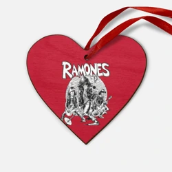 Деревянная игрушка Сердце BW Ramones