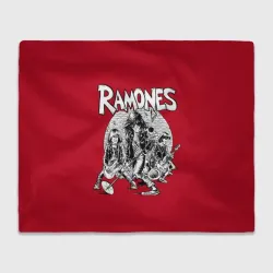 Плед 3D BW Ramones