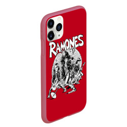 Чехол для iPhone 11 Pro Max матовый BW Ramones - фото 2