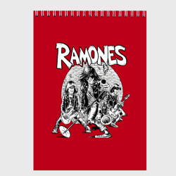 Скетчбук BW Ramones