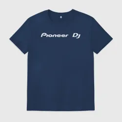 Мужская футболка хлопок Pioneer DJ - Logo White