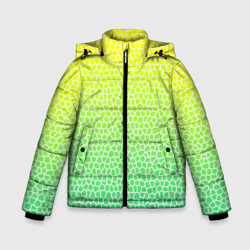 Зимняя куртка для мальчиков 3D Витражная мозаика