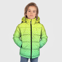 Зимняя куртка для мальчиков 3D Витражная мозаика - фото 2