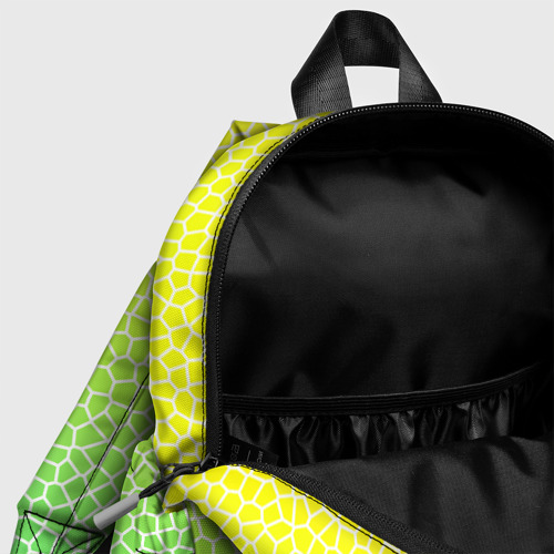 Детский рюкзак 3D с принтом Витражная мозаика, фото #4