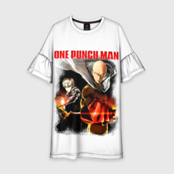 Детское платье 3D Сайтама и Генос One Punch-Man