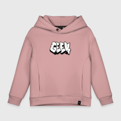 Детское худи Oversize хлопок Geek graffiti