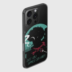Чехол для iPhone 16 Pro силиконовый с защитой камеры Ковбой Бибоп - фото 2
